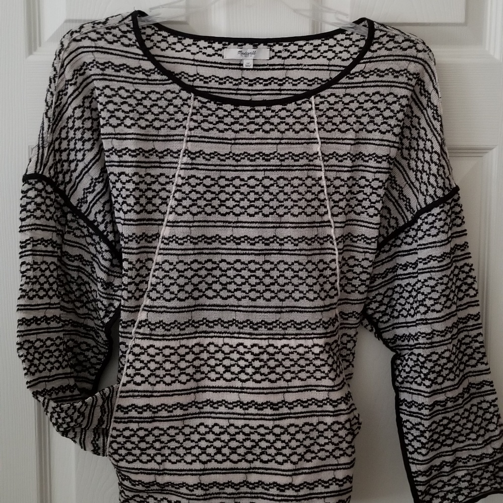Madewell pocket top, lightweight sweater